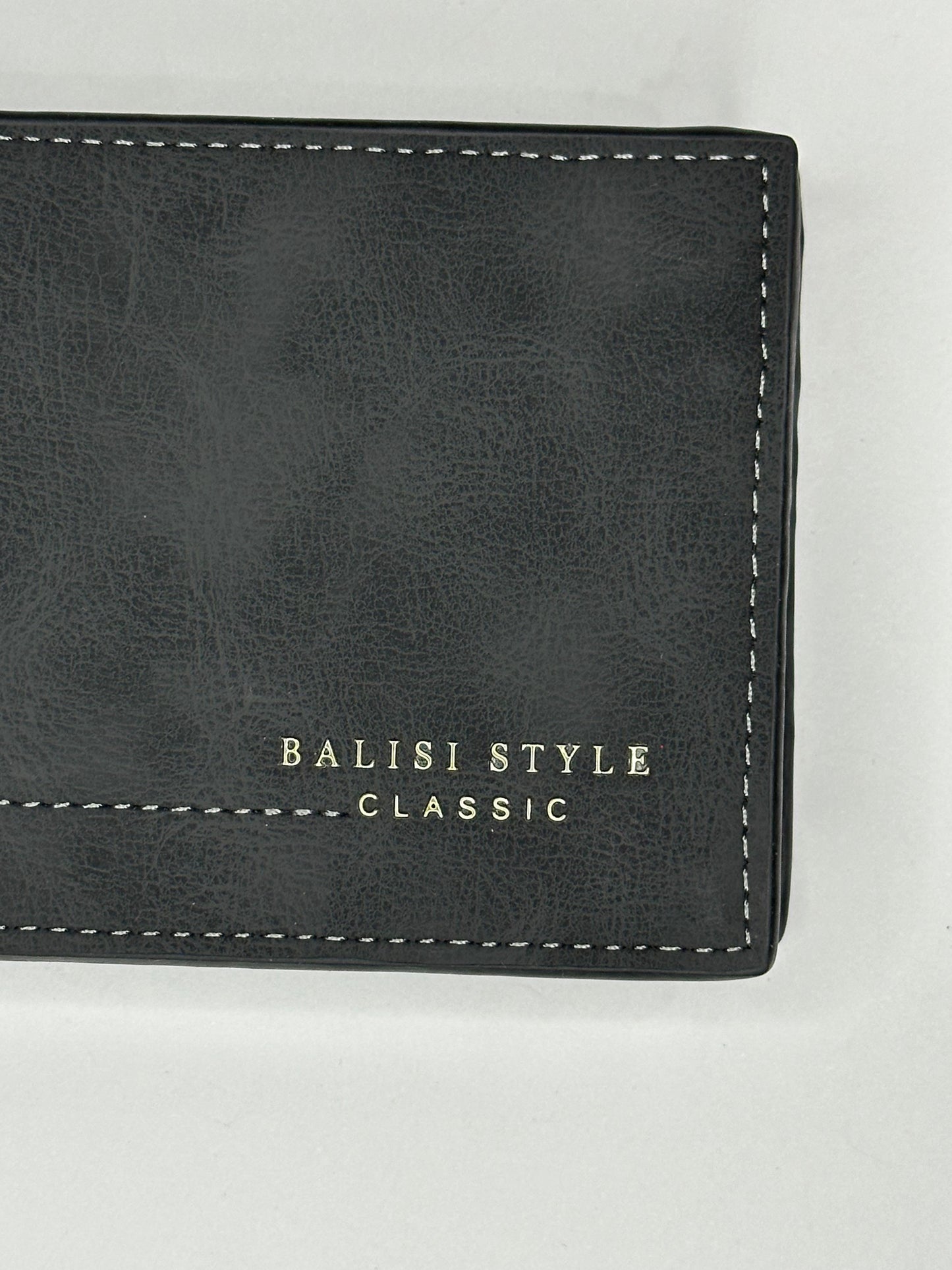 BALISI STYLE Original Leather Wallet Black & Gray