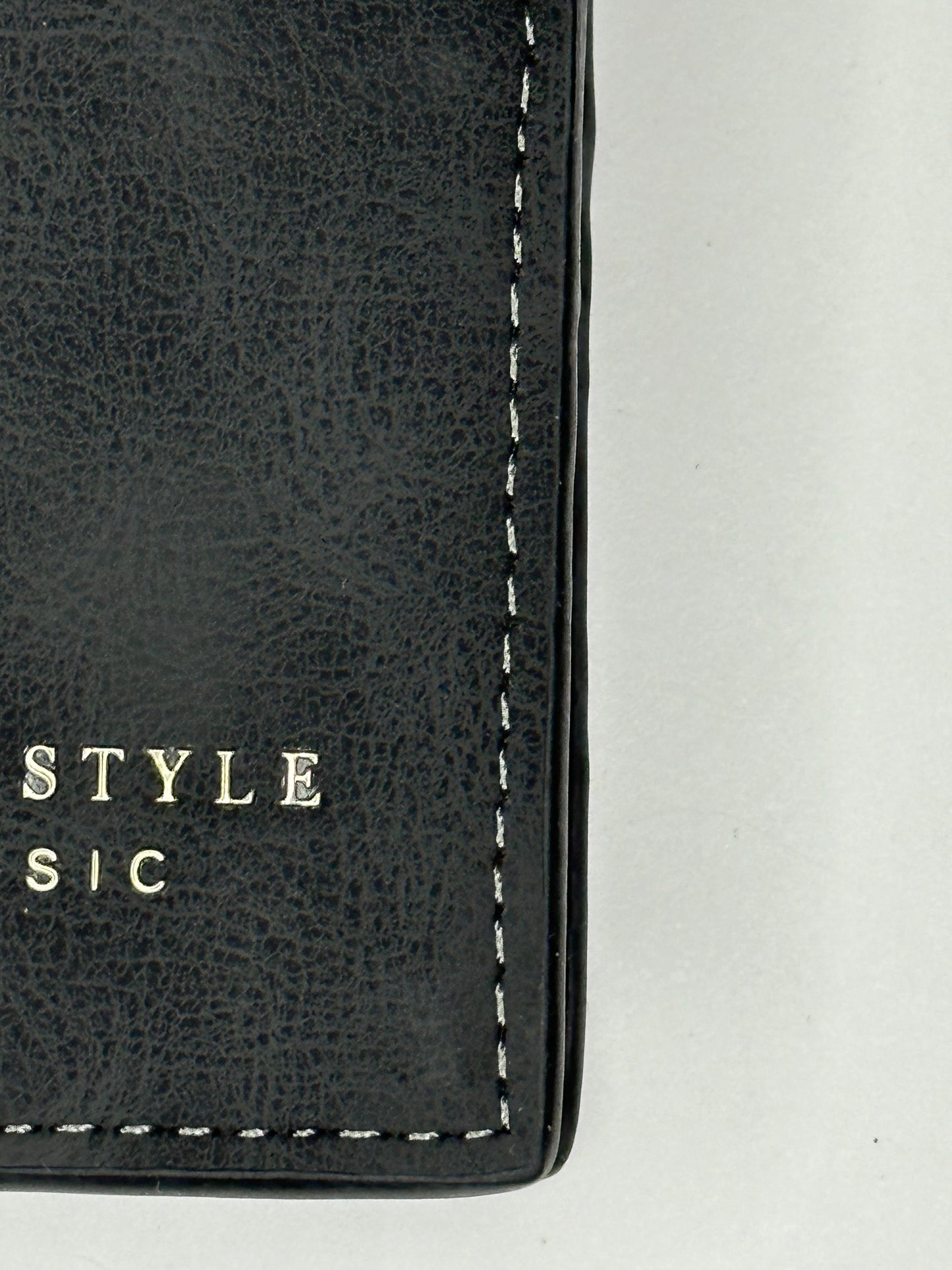 BALISI STYLE Original Leather Wallet Black & Gray