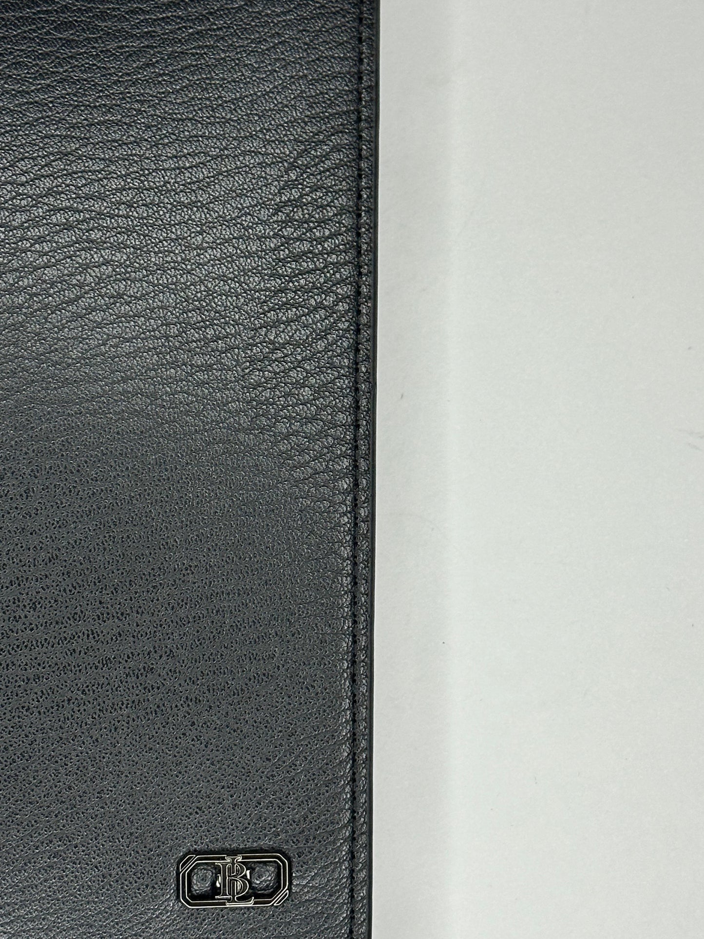 BALISI Orignal Leather Long Wallet Black