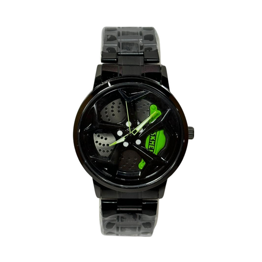 Alloy Wheel Men's Watch