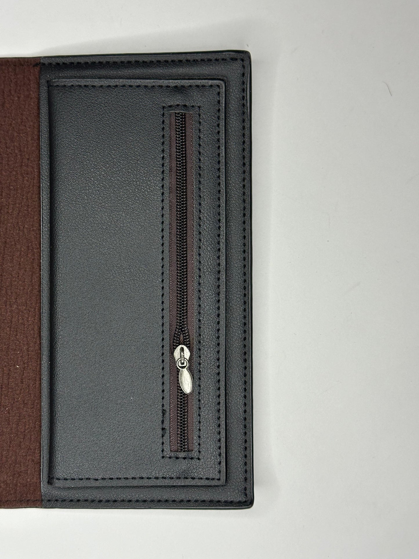 BALISI Orignal Leather Long Wallet Black