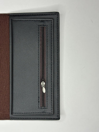 BALISI Orignal Leather Long Wallet Black