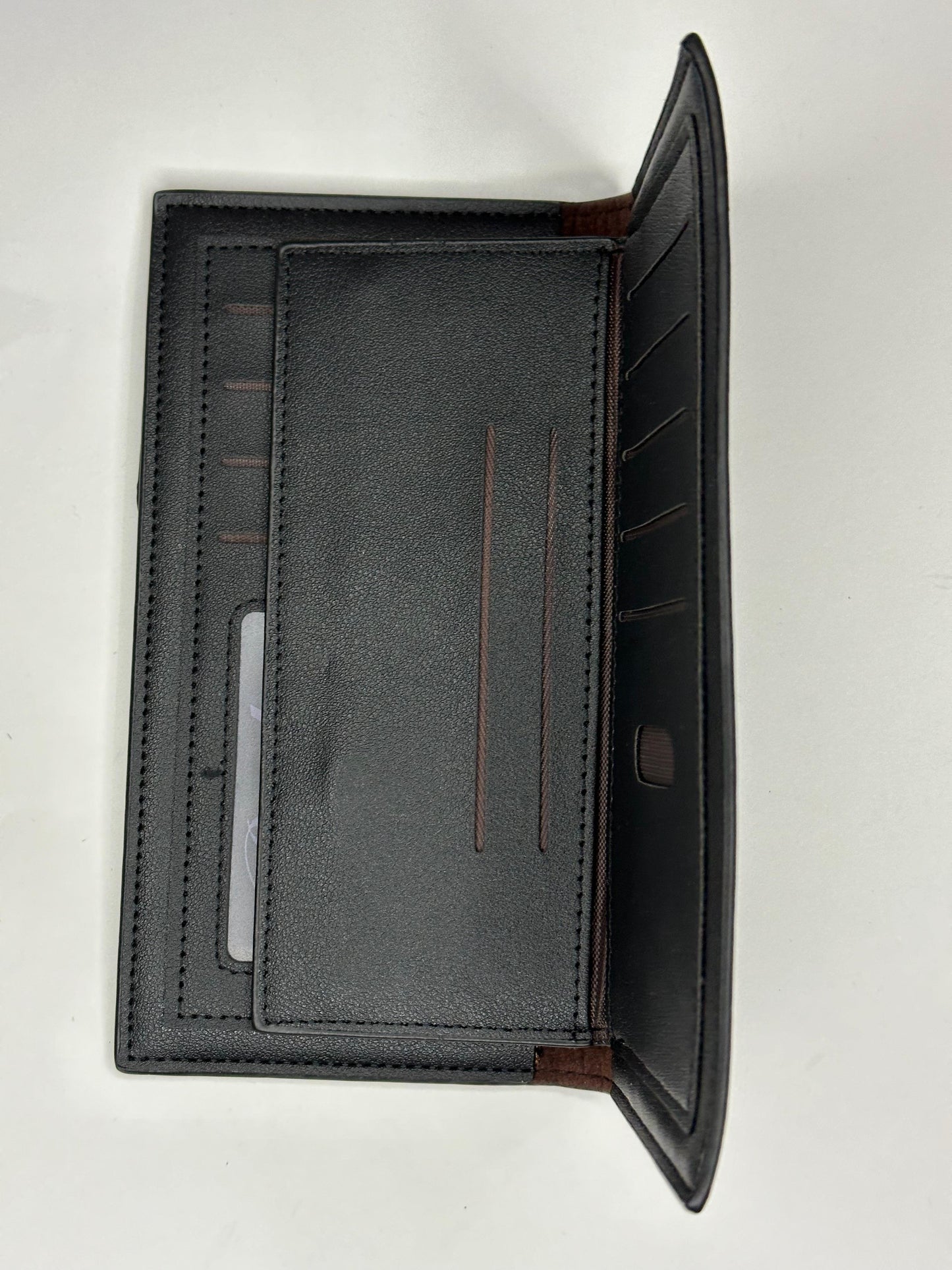 BALISI Orignal Leather Long Wallet Black